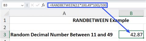 randbetween with decimals|RAND and RANDBETWEEN functions to generate random .